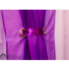Firanka gotowa z lambrekinem 150 cm fiolet