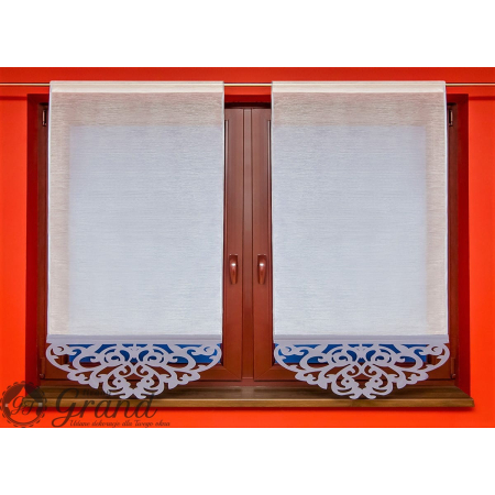 Panel ekran z ażurem woal  sable gotowy 60*130 cm