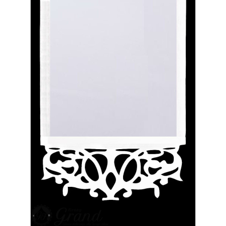Panel ekran z ażurem woal szer. 70 - 90 cm