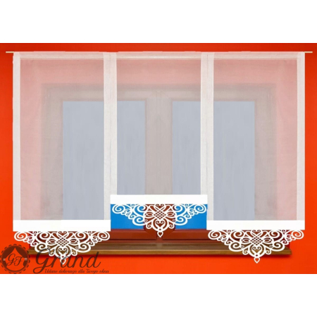 Panel ekran z ażurem woal wys. 160 cm szer. 90 cm
