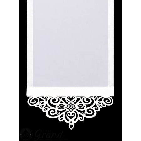 Panel ekran z ażurem woal wys. 160 cm szer. 90 cm