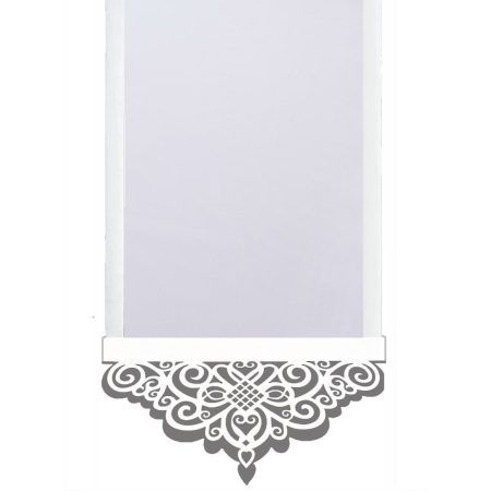 Panel ekran z ażurem woal wys. 160 cm szer. 90 cm