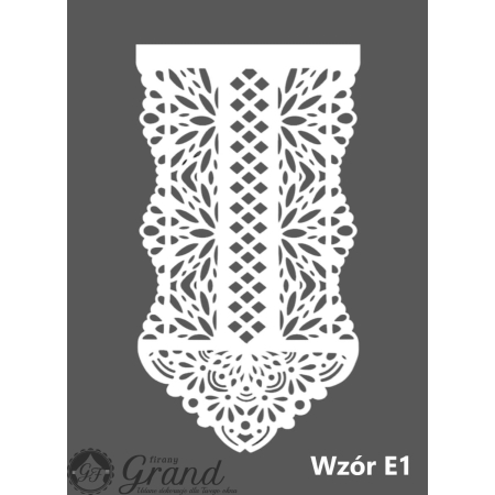 Panel ekran ażurowy sztywny 120 * 60 cm