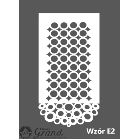 Panel ekran ażurowy sztywny 120 * 60 cm