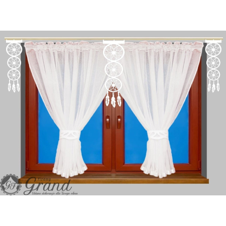 Łapacz snów zawieszka ażurow 40*12 cm 3 warstwy