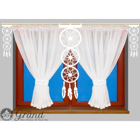 Łapacz snów makrama zawieszka ażur 40*12 cm 5 warstw