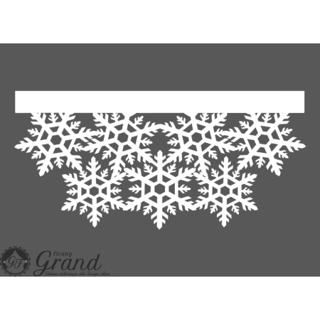 Ażur świąteczny do paneli 5 warstw szer. 30-60 cm
