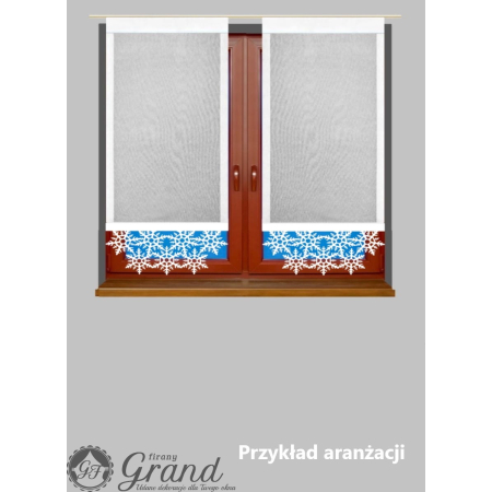 Ażur świąteczny do paneli 3 warstwowy szerokość 70-90 cm