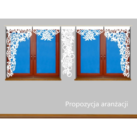 Ażur do paneli 3 warstwowy szerokość 50 cm eceu wzór nr. 3