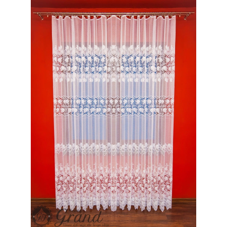 Firana Żakardowa liście 230 cm