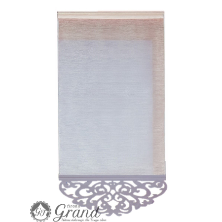 Panel ekran z ażurem woal  sable gotowy 60*130 cm