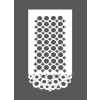 Panel ekran ażurowy sztywny 155*60 cm