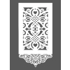 Panel ekran ażurowy sztywny 155 * 60 cm