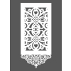 Panel ekran ażurowy sztywny 155* 60 cm  wzór E3