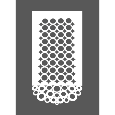 Panel ekran ażurowy sztywny 155*60 cm
